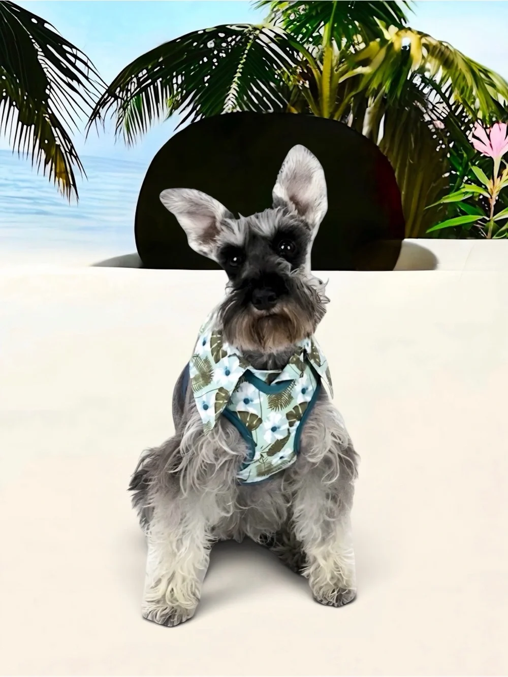 Vibrant Life Dog Hawaiian Shirt Harness